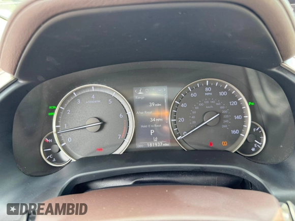 2018 Lexus RX 350L Premium with VIN JTJDZKCA0J2009453, listed as a Copart auction lot 57419905 with 181,937 mi miles and Clean Title. Bid and sale history available at DreamBid. Image 8.