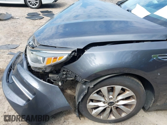 2017 Kia Optima LX with VIN 5XXGT4L30HG155483, listed as a IAAI auction lot 42332257 with 63,092 mi miles and . Bid and sale history available at DreamBid. Image 6.
