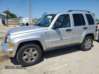 2007 Jeep Liberty Limited with VIN 1J4GL58K57W637184, listed as a Copart auction lot 55991415 with 142,256 mi miles and Clean Title. Bid and sale history available at carsss.com. Image 1.