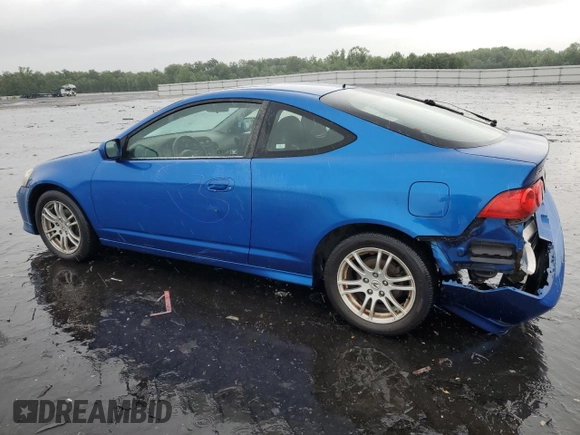 2006 Acura RSX with VIN JH4DC548X6S003165, listed as a Copart auction lot 60038384 with 120,841 mi miles and Salvage Title. Bid and sale history available at carsss.com. Image 2.