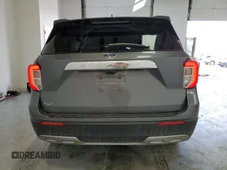 2023 Ford Explorer XLT with VIN 1FMSK7DH4PGB71018, listed as a Copart auction lot 41675285 with 28,314 mi miles and Clean Title. Bid and sale history available at carsss.com. Image 6.