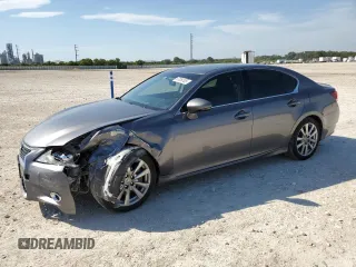 2014 Lexus GS 350 with VIN JTHBE1BL3E5038855, listed as a Copart auction lot 57054105 with 156,930 mi miles and Salvage title. Bid and sale history available at DreamBid. Image 1.