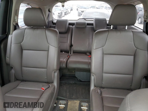 2017 Honda Odyssey EX-L with VIN 5FNRL5H61HB005497, listed as a Copart auction lot 50455795 with 102,046 mi miles and Salvage Title. Bid and sale history available at DreamBid. Image 10.