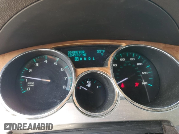 2009 Buick Enclave CX with VIN 5GAER13D49J194914, listed as a Copart auction lot 69853824 with 124,972 mi miles and Salvage Title. Bid and sale history available at DreamBid. Image 9.