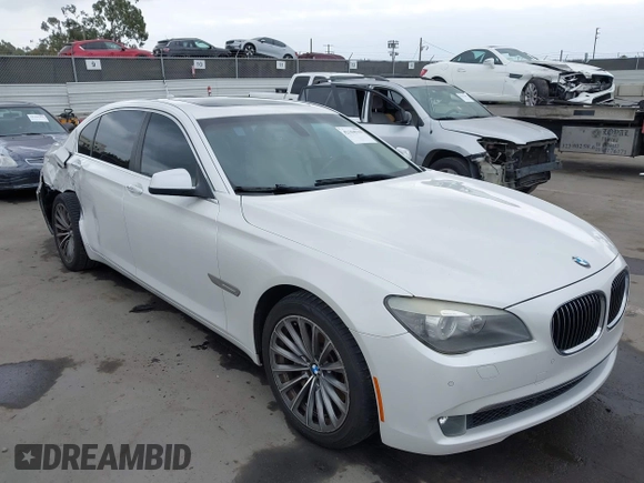 2011 BMW 7 Series 740Li with VIN WBAKB4C58BC575141, listed as a IAAI auction lot 42104510 with 100,361 mi miles and . Bid and sale history available at DreamBid. Image 1.