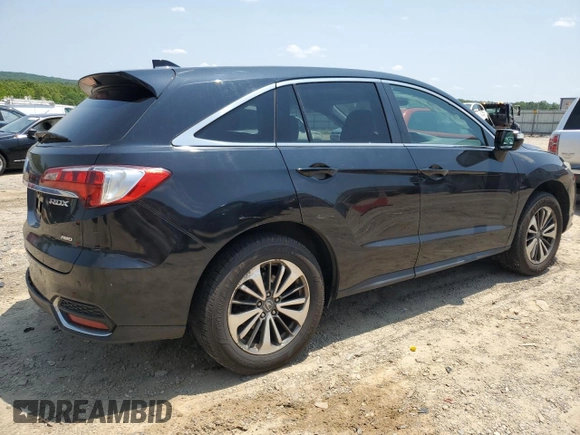 2016 Acura RDX Advance with VIN 5J8TB4H71GL018663, listed as a Copart auction lot 59438725 with 156,167 mi miles and Salvage title. Bid and sale history available at DreamBid. Image 3.