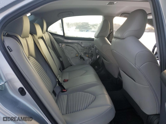 2022 Toyota Camry Hybrid SE with VIN 4T1G31AK7NU586705, listed as a Copart auction lot 83523564 with 56,638 mi miles and Salvage Title. Bid and sale history available at carsss.com. Image 10.