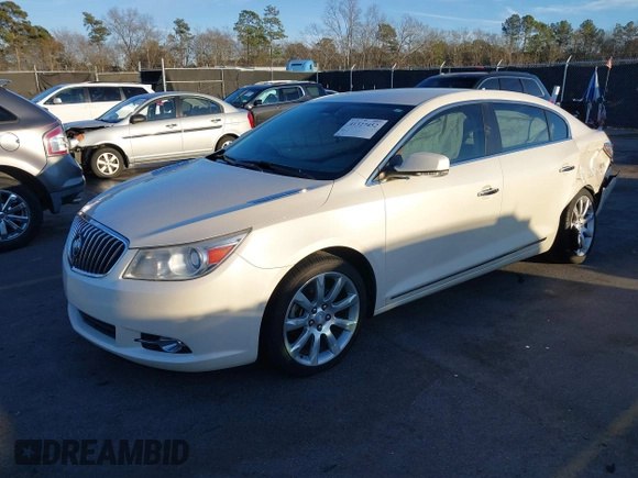 2013 Buick LaCrosse Touring with VIN 1G4GJ5E32DF162786, listed as a IAAI auction lot 41327452 with 221,117 mi miles and . Bid and sale history available at DreamBid. Image 17.