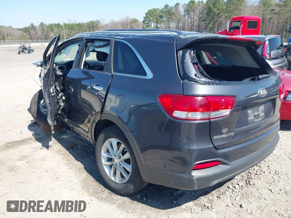 2016 Kia Sorento LX with VIN 5XYPG4A3XGG080146, listed as a IAAI auction lot 41772923 with 1 mi miles. Bid and sale history available at carsss.com. Image 3.