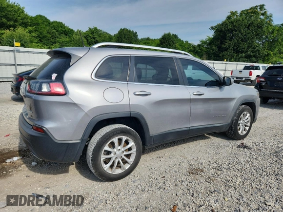 2019 Jeep Cherokee Latitude with VIN 1C4PJLCX2KD485291, listed as a Copart auction lot 60484795 with 76,163 mi miles and Salvage title. Bid and sale history available at DreamBid. Image 3.