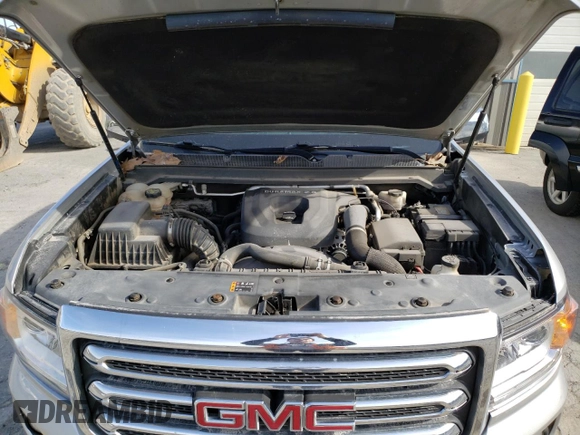 2017 GMC Canyon 4WD SLT with VIN 1GTP6DE13H1176973, listed as a Copart auction lot 46206954 with 99,050 mi miles and Salvage Title. Bid and sale history available at carsss.com. Image 12.