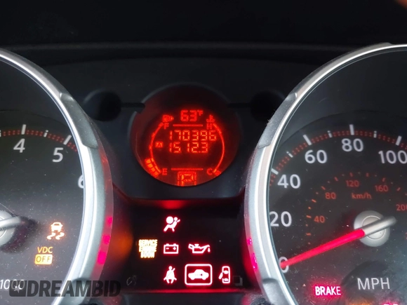 2009 Nissan Rogue SL with VIN JN8AS58T79W329674, listed as a IAAI auction lot 41833891 with 170,396 mi miles and . Bid and sale history available at DreamBid. Image 16.