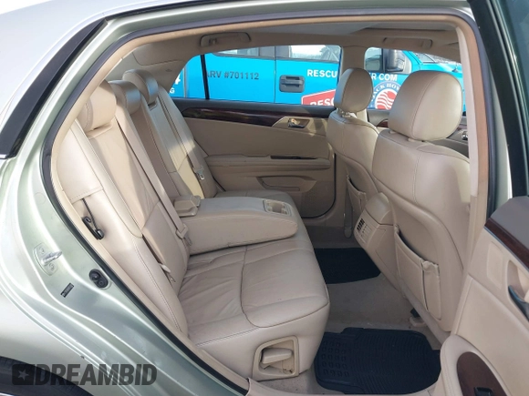 2008 Toyota Avalon XL with VIN 4T1BK36B38U255867, listed as a IAAI auction lot 41074152 with 89,047 mi miles. Bid and sale history available at carsss.com. Image 8.