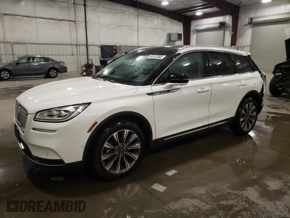 2021 Lincoln Corsair Reserve z VIN 5LMCJ2D98MUL13044, wystawiony jako Copart lot #44141305 z przebiegiem 26 602 mil mil oraz Szkoda całkowita • Salvage title. Historia ofert i sprzedaży dostępna na DreamBid. Obrazek 1.