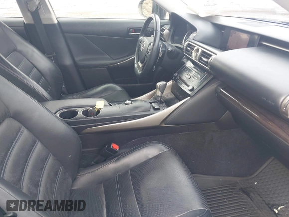 2014 Lexus IS 250 with VIN JTHCF1D24E5001223, listed as a IAAI auction lot 41574243 with 67,515 mi miles. Bid and sale history available at carsss.com. Image 5.