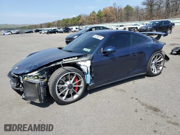 2015 Porsche 911 GT3 z VIN WP0AC2A93FS183671, wystawiony jako Copart lot #53236915 z przebiegiem 49 375 mil mil oraz Szkody całkowita. Historia ofert i sprzedaży dostępna na DreamBid. Obrazek 1.