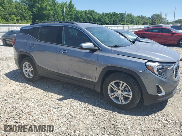 2020 GMC Terrain SLE with VIN 3GKALMEV1LL294852, listed as a Copart auction lot 57992155 with 41,365 mi miles and Salvage title. Bid and sale history available at DreamBid. Image 4.