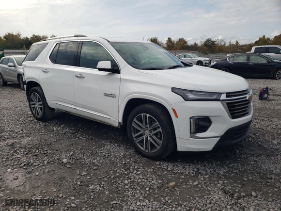 2023 Chevrolet Traverse High Country with VIN 1GNERNKW7PJ150614, listed as a Copart auction lot 78635534 with 30,469 mi miles and Salvage Title. Bid and sale history available at carsss.com. Image 4.