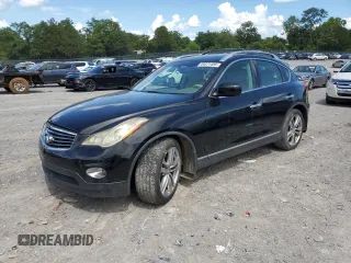 2011 Infiniti EX Journey z VIN JN1AJ0HP4BM802097, wystawiony jako Copart lot #64571485 z przebiegiem 78 494 mil mil oraz Szkoda całkowita • Salvage title. Historia ofert i sprzedaży dostępna na DreamBid. Obrazek 1.