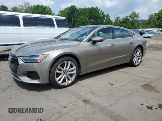 2021 Audi A7 Premium Plus with VIN WAUR2AF24MN012335, listed as a Copart auction lot 65031695 with 37,862 mi miles and Salvage title. Bid and sale history available at DreamBid. Image 1.