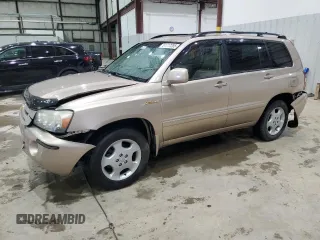 2004 Toyota Highlander z VIN JTEEP21A640020002, wystawiony jako Copart lot #51777285 z przebiegiem 102 011 mil mil oraz Nie do naprawy • Non repairable. Historia ofert i sprzedaży dostępna na DreamBid. Obrazek 1.