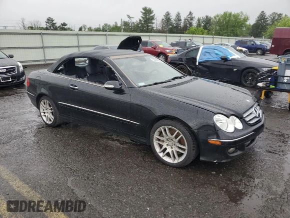 2008 Mercedes-Benz CLK 350 z VIN WDBTK56G08F234249, wystawiony jako Copart lot #60442525 z przebiegiem 121 204 mil mil oraz Szkoda całkowita • Salvage title. Historia ofert i sprzedaży dostępna na DreamBid. Obrazek 4.