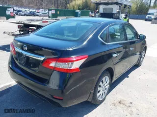 2015 Nissan Sentra S with VIN 3N1AB7AP5FY333069, listed as a IAAI auction lot 42082189 with 100,157 mi miles. Bid and sale history available at carsss.com. Image 4.