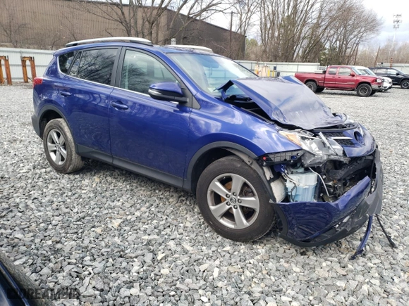2015 Toyota RAV4 XLE with VIN 2T3RFREV1FW352328, listed as a Copart auction lot 52065535 with 0 mi miles and Clean Title. Bid and sale history available at carsss.com. Image 4.