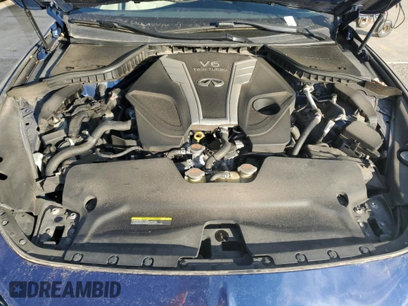 2017 Infiniti Q60 Premium with VIN JN1EV7EL8HM552436, listed as a Copart auction lot 49728925 with 48,104 mi miles and Salvage title. Bid and sale history available at DreamBid. Image 11.