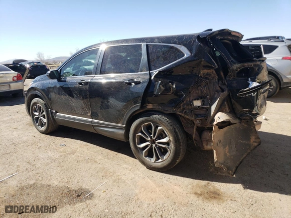 2020 Honda CR-V EX with VIN 5J6RW2H55LA014759, listed as a Copart auction lot 44000665 with 98,599 mi miles and Salvage Title. Bid and sale history available at carsss.com. Image 2.