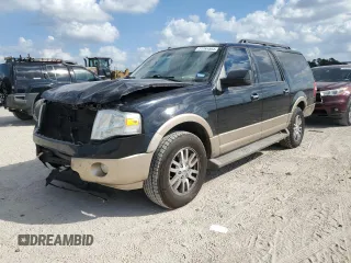 2011 Ford Expedition EL XLT with VIN 1FMJK1H5XBEF48674, listed as a Copart auction lot 77791884 with 118,406 mi miles and Salvage Title. Bid and sale history available at carsss.com. Image 1.