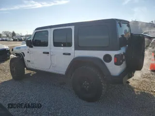 2024 Jeep Wrangler Sport S with VIN 1C4PJXDN8RW105678, listed as a Copart auction lot 44946285 with 22,102 mi miles and Salvage title. Bid and sale history available at DreamBid. Image 2.