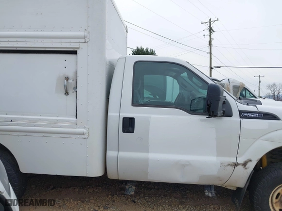 2012 Ford Super Duty F-250 SRW XL with VIN 1FDBF2B63CEC35502, listed as a IAAI auction lot 41556677 with 615,254 mi miles. Bid and sale history available at carsss.com. Image 13.