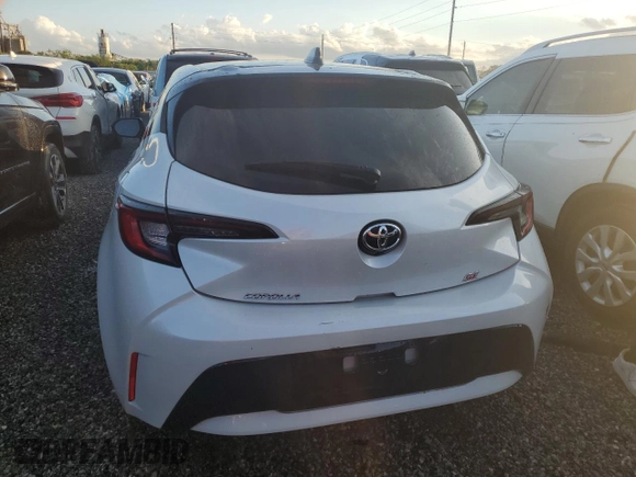 2023 Toyota Corolla Hatchback SE with VIN JTND4MBE2P3195304, listed as a Copart auction lot 74816734 with 0 mi miles and Non Repairable. Bid and sale history available at carsss.com. Image 6.