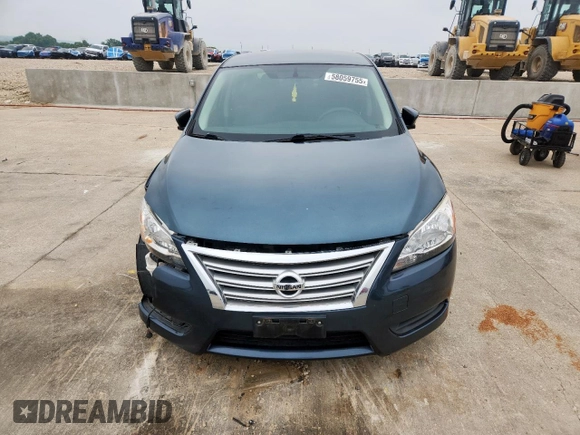2014 Nissan Sentra SV with VIN 3N1AB7AP3EY328581, listed as a Copart auction lot 58059755 with 101,863 mi miles and Salvage title. Bid and sale history available at DreamBid. Image 5.