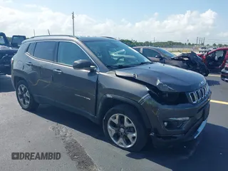2019 Jeep Compass High Altitude z VIN 3C4NJDCB0KT811407, wystawiony jako IAAI lot #42322906 z przebiegiem 90 198 mil mil oraz . Historia ofert i sprzedaży dostępna na DreamBid. Obrazek 1.