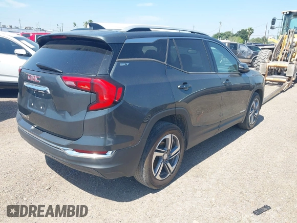 2020 GMC Terrain SLT z VIN 3GKALPEVXLL125009, wystawiony jako IAAI lot #42066906 z przebiegiem Nie podano mil oraz . Historia ofert i sprzedaży dostępna na DreamBid. Obrazek 4.