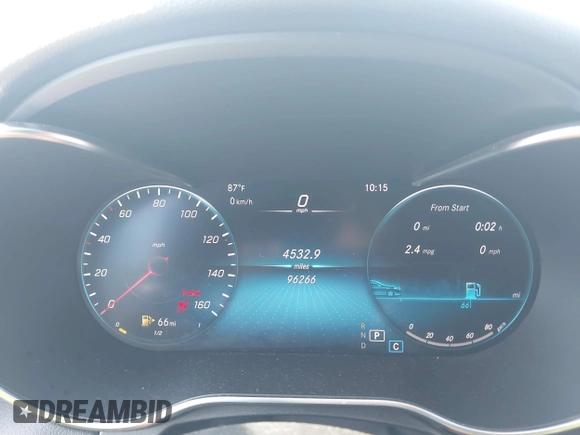 2020 Mercedes-Benz C 300 with VIN WDDWF8DB0LR553935, listed as a IAAI auction lot 42310890 with 96,266 mi miles and . Bid and sale history available at DreamBid. Image 7.