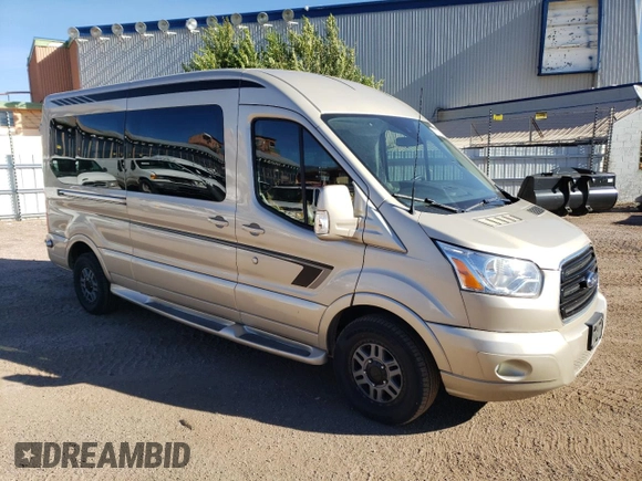 2019 Ford Transit with VIN 1FTYR2CG8KKA26818, listed as a Copart auction lot 77574134 with 60,220 mi miles and Salvage Title. Bid and sale history available at carsss.com. Image 4.