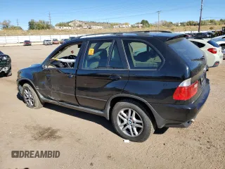2005 BMW X5 3.0i with VIN 5UXFA13575LY19225, listed as a Copart auction lot 79002024 with 0 mi miles and Salvage Title. Bid and sale history available at carsss.com. Image 2.