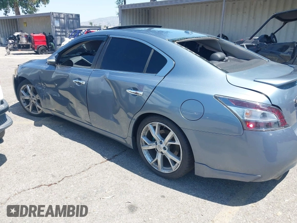 2012 Nissan Maxima SV with VIN 1N4AA5AP6CC842506, listed as a IAAI auction lot 42025214 with 147,371 mi miles and . Bid and sale history available at DreamBid. Image 14.