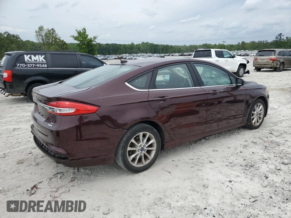 2017 Ford Fusion SE with VIN 3FA6P0HD0HR272420, listed as a Copart auction lot 55438055 with 131,258 mi miles and Clean Title. Bid and sale history available at carsss.com. Image 3.