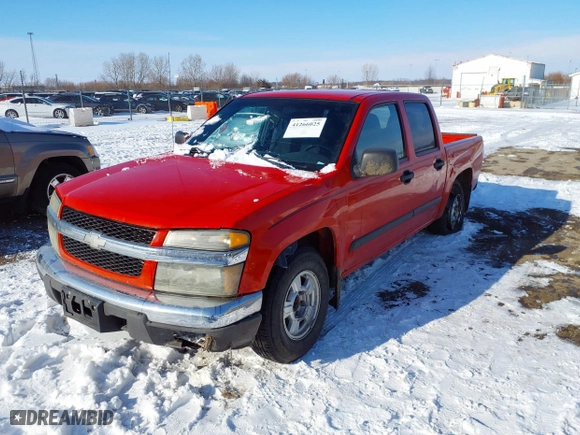 2007 Chevrolet Colorado LT w/2LT with VIN 1GCCS13E078211019, listed as a IAAI auction lot 41266025 with 138,592 mi miles. Bid and sale history available at carsss.com. Image 17.
