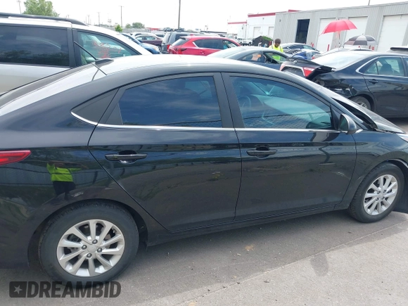 2021 Hyundai Accent SE with VIN 3KPC24A63ME148528, listed as a IAAI auction lot 42426884 with 23,429 mi miles and . Bid and sale history available at DreamBid. Image 13.