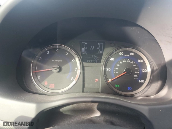 2017 Hyundai Accent SE with VIN KMHCT4AE0HU268097, listed as a Copart auction lot 47112445 with 108,703 mi miles and Salvage Title. Bid and sale history available at carsss.com. Image 9.