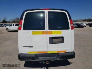 2013 Chevrolet Express Cargo Van with VIN 1GCWGFCA7D1904215, listed as a Copart auction lot 46061825 with 92,041 mi miles and Clean Title. Bid and sale history available at carsss.com. Image 6.
