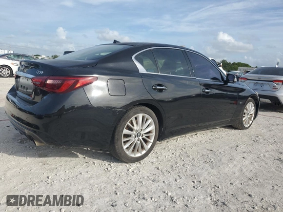 2020 Infiniti Q50 Luxe с VIN JN1EV7AP5LM200335, выставлен на аукционе Copart как лот 60649795 с пробегом 108 329 миль миль и Чистый • Clean title. История ставок и продаж доступна на DreamBid. Изображение 3.