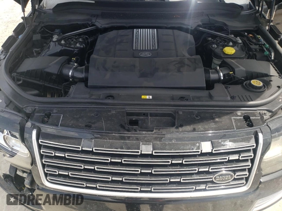 2015 Land Rover Range Rover with VIN SALGW3TF9FA204998, listed as a Copart auction lot 59112515 with 91,655 mi miles and Salvage title. Bid and sale history available at DreamBid. Image 11.