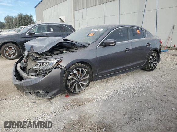 2018 Acura ILX Premium with VIN 19UDE2F80JA009631, listed as a Copart auction lot 83498184 with 95,258 mi miles and Salvage title. Bid and sale history available at DreamBid. Image 1.