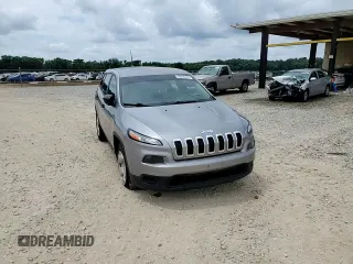 2016 Jeep Cherokee Sport with VIN 1C4PJLAB0GW106601, listed as a Copart auction lot 60854675 with 58,557 mi miles and Salvage title. Bid and sale history available at DreamBid. Image 14.
